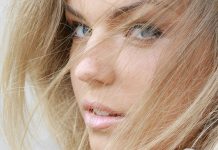 Makijaż dla blondynki na wiosnę