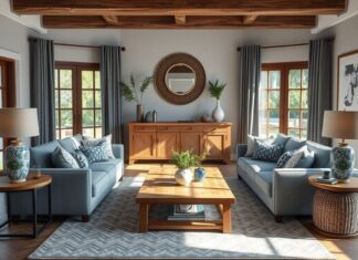 Meble drewniane do salonu